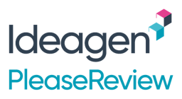 Ideagen PleaseReview logo